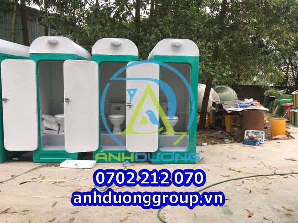 Nhà vệ sinh di động composite tại Yên Lạc